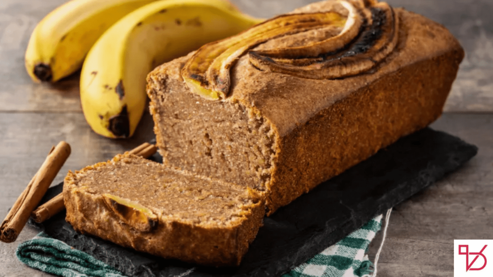3 ingredient banana bread